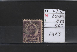 PRIX FIXE Obl 230 YT 264 MC 555 SCO 563 GIB Abraham Lincoln 1922 1925  Etats Unis 58/07 - Used Stamps