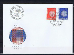 Schweiz, Suisse 1970: Michel 923-924 FDC - 1970