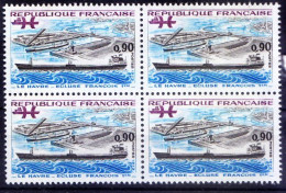 France 1973 MNH Blk 4, Port Of Le Havre, Port Of Normandy City Of Le Havre - Other (Sea)