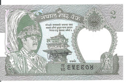 NEPAL 2 RUPEES 1981- UNC P 29 B - Nepal