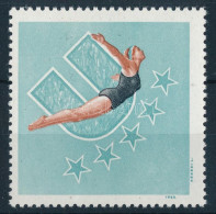 ** 1965 Universiade 50f Bélyeg Felirat és értékszám Nélkül. Certificate: Glatz (100.000) - Sonstige & Ohne Zuordnung