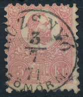 O 1871 Kőnyomat 5kr "ROZSNYÓ GÖMÖR M." - Otros & Sin Clasificación