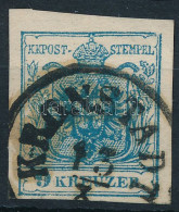 O 1850 9kr MP III Keret Kitörés A Jobb Felső Saroknál "KRONSTADT" - Other & Unclassified