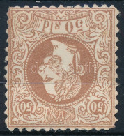 ** Magyar Posta Romániában 1867 50sld Barna - Autres & Non Classés