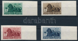 ** 1946 Bélyegjubileum ívszéli Vágott Sor (30.000) (hajtott ívszél / Folded Margin) - Autres & Non Classés