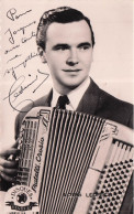 LOUIS LEDRICH -autographe - Singers & Musicians