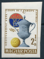 ** 1962 Évfordulók - Események Közép-Európai Kupa Vágott ívszéli Bélyeg - Altri & Non Classificati