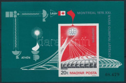 ** 1976 Olimpia (V.) Montreal Vágott Blokk (7.000) - Other & Unclassified
