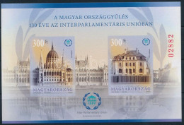 ** 2019 A Magyar Országgyűlés 130 éve Az Interparlamentáris Unióban Vágott Blokk (8.000) - Otros & Sin Clasificación