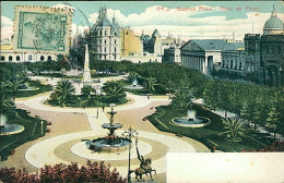 ARGENTINA - BUENOS AIRES - PLAZA DE MAYO - EDICION FUMAGALLI - 1910s / STAMP (17829) - Argentine