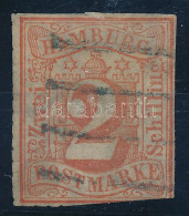 O Német államok - Hamburg 1859 Mi 3 (Mi EUR 130.-) - Otros & Sin Clasificación