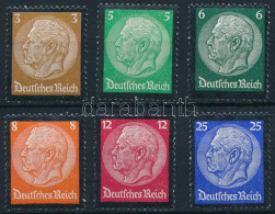 ** Deutsches Reich 1934 Mi 548-553 (Mi EUR 150.-) - Autres & Non Classés