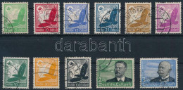 O Deutsches Reich 1934 Mi 529-539 (Mi EUR 95,-) - Sonstige & Ohne Zuordnung