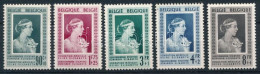 ** Belgium 1951 Mi 909-913 (Mi EUR 100,-) - Sonstige & Ohne Zuordnung