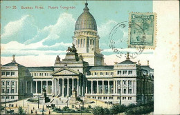 ARGENTINA - BUENOS AIRES - NUEVO CONGRESO - EDICION FUMAGALLI - 1910s / STAMP (17831) - Argentine