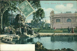 ARGENTINA - BUENOS AIRES - JARDIN ZOOLOGICO - EDICION FUMAGALLI - 1910s / STAMP (17832) - Argentine