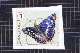 2014 Nr 4460 Gestempeld ,rolzegel:Vlinder / Pappilon. - Used Stamps