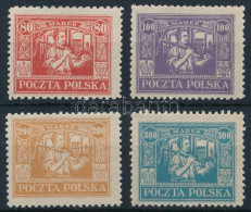 (*) Lengyelország Népszavazási Kiadások 1923 Mi 17-20 (**Mi EUR 240,-) - Otros & Sin Clasificación