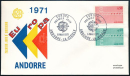 Andorra Francia Posta 1971 - Sonstige & Ohne Zuordnung