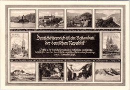 Deutschösterreich Ist Ein Bestandteil Der Deutschen Republik  (Sonderstempel: 1938) - Sonstige & Ohne Zuordnung