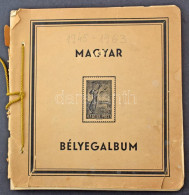 Szinte Használatlan Előnyomott Magyar Album 1945-1964 (sérült Papír Borító) - Sonstige & Ohne Zuordnung
