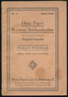 Heinz Pape's Illustrierte Briefmarkenliste (1924) - Sonstige & Ohne Zuordnung