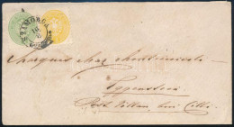 ~1864 2kr + 3kr Levélen / On Cover "SZAMOBOR" - Sonstige & Ohne Zuordnung