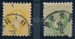 O 1867 2kr + 3kr "ARAD", "PEST" (11.000) - Sonstige & Ohne Zuordnung