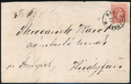 1870 5kr Levélen "NAGY-SZOMBATH" - Andere & Zonder Classificatie