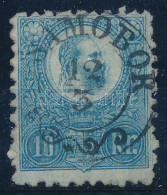 O 1871 Réznyomat 10kr Látványos álkettősnyomat (papírelvékonyodás) / With Double Print "SAMOBOR" (thin Paper) - Sonstige & Ohne Zuordnung