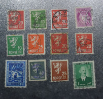 NORWAY NORGE  STAMPS Daily  1921 - 46   ~~L@@K~~ - Used Stamps
