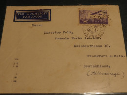 FRANCE POSTE AERIENNE 1936 Lettre PA 10 OBLITERE Ref199-2 - 1927-1959 Oblitérés