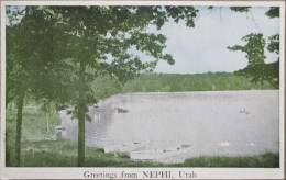 USA FAR WEST UTAH NEPHI LAKE KARTE CARD POSTCARD CARTE POSTALE POSTKARTE CARTOLINA ANSICHTSKARTE - Long Beach