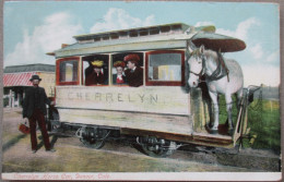 USA FAR WEST COLORADO DENVER CHERRELYN HORSE CAR 1908 CARD POSTCARD CARTE POSTALE POSTKARTE CARTOLINA ANSICHTSKARTE - Long Beach