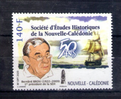 Nouvelle Caledonie. Cinquantenaire De La Société Historique. 2020 - Unused Stamps