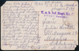 1917 Tábori Posta Képeslap / Field Postcard "K.u.k. Inf. Regt. No.31." + "EP 144 B" - Other & Unclassified