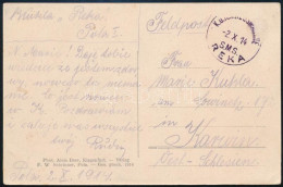 1914 Tábori Posta Képeslap "S.M.S. REKA" - Andere & Zonder Classificatie