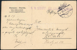 1917 Tábori Posta Képeslap "S.M. SCHIFF KR. ERZ. RUDOLF" - Sonstige & Ohne Zuordnung