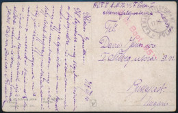 1918 Tábori Posta Képeslap / Field Postcard "S.M. Boot 95." - Other & Unclassified