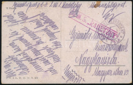 1918 Tábori Posta Képeslap / Field Postcard "S.M.S. RADETZKY" - Andere & Zonder Classificatie