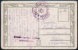 1918 Tábori Posta Képeslap - Otros & Sin Clasificación