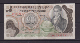 COLOMBIA - 1979 20 Pesos Circulated Banknote - Kolumbien
