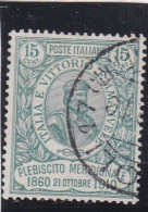 ITALIE - 1910 - EFFIGIES DE GARIBALDI - N° 83 A 86 - OBLITERES - Gebraucht