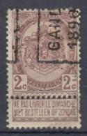 75 Voorafstempeling Op Nr 55 - GAND 1896  -  Positie A - Roller Precancels 1894-99