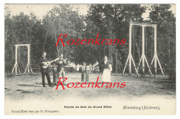 Brasschaat Ekeren St Sint Mariaburg CPA Entree Du Bois Du Grand Hotel Speeltuin 1904 ZELDZAAM (In Zeer Goede Staat) - Brasschaat