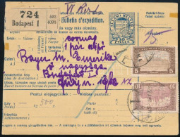 1922 Budapest Helyi Csomagszállító 15K Bérmentesítéssel - Otros & Sin Clasificación