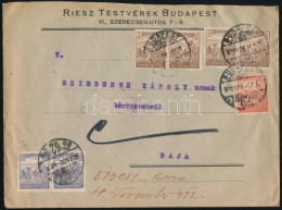 1922 Levél 7 Bélyeges Bérmentesítéssel - Sonstige & Ohne Zuordnung