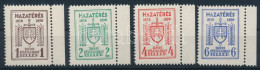 * 1939 Soproni Tábori Küldöncjárat II. Kiadás ívszéli Sorozat (**85.000) / Sopron Courier Post Stamp II. Issue Complete  - Altri & Non Classificati