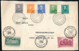 1936 Levél 7 Db Bélyeggel és "BUDAVÁRA VISSZAFOGLALÁSÁNAK EMLÉKÉRE" Alkalmi Bélyegzéssel - Other & Unclassified