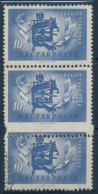O 1948 Centenárium 10f Hármascsík Elfogazva - Other & Unclassified